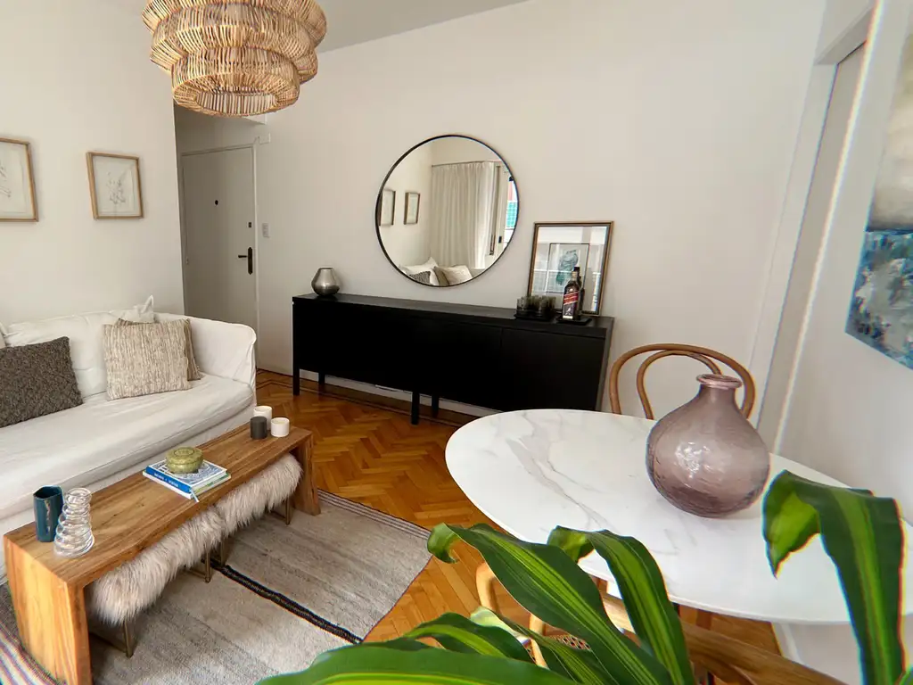 Venta Departamento 1 dormitorio 54 años Frente 39m2 Juncal 2900