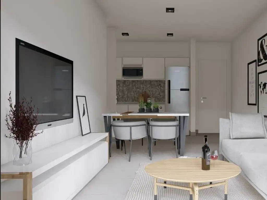 Venta Departamento A Estrenar Monoambiente M Con Balc N Hornos