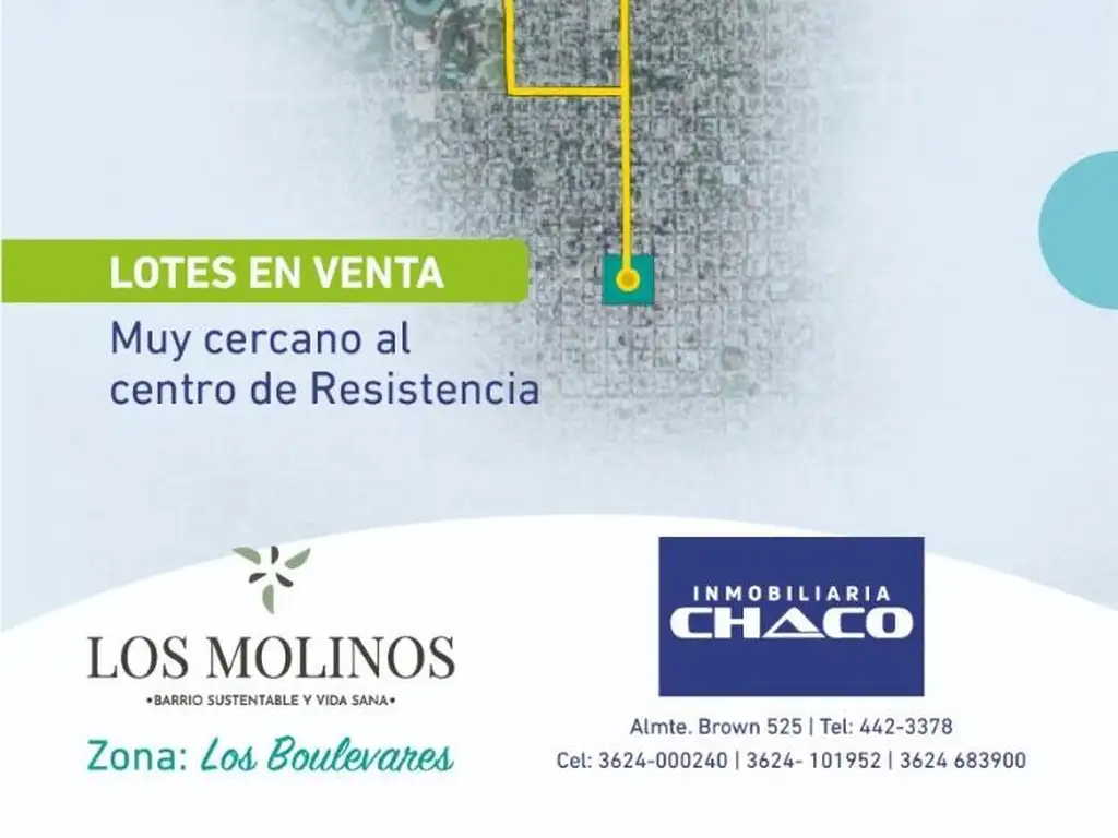 PRE VENTA  -TERRENOS EN RESISTENCIA,CHACO