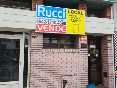 EXCELENTE LOCAL SOBRE AVENIDA EMILIO CASTRO