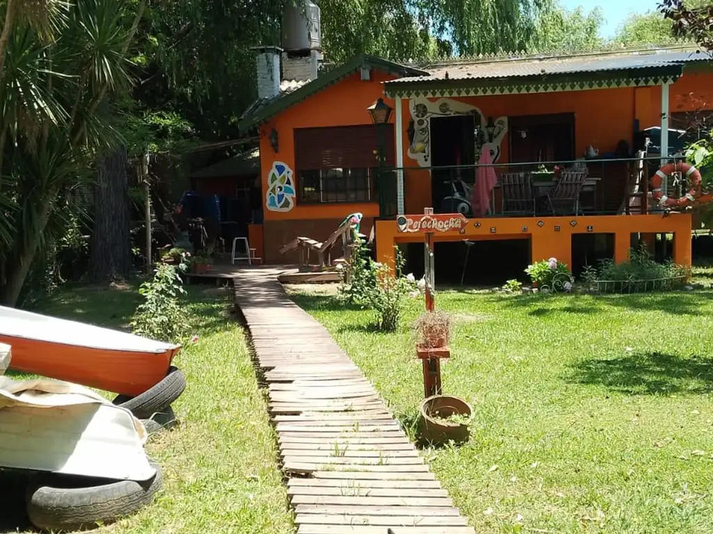 VENTA CASA Y CABAÑA DELTA TIGRE