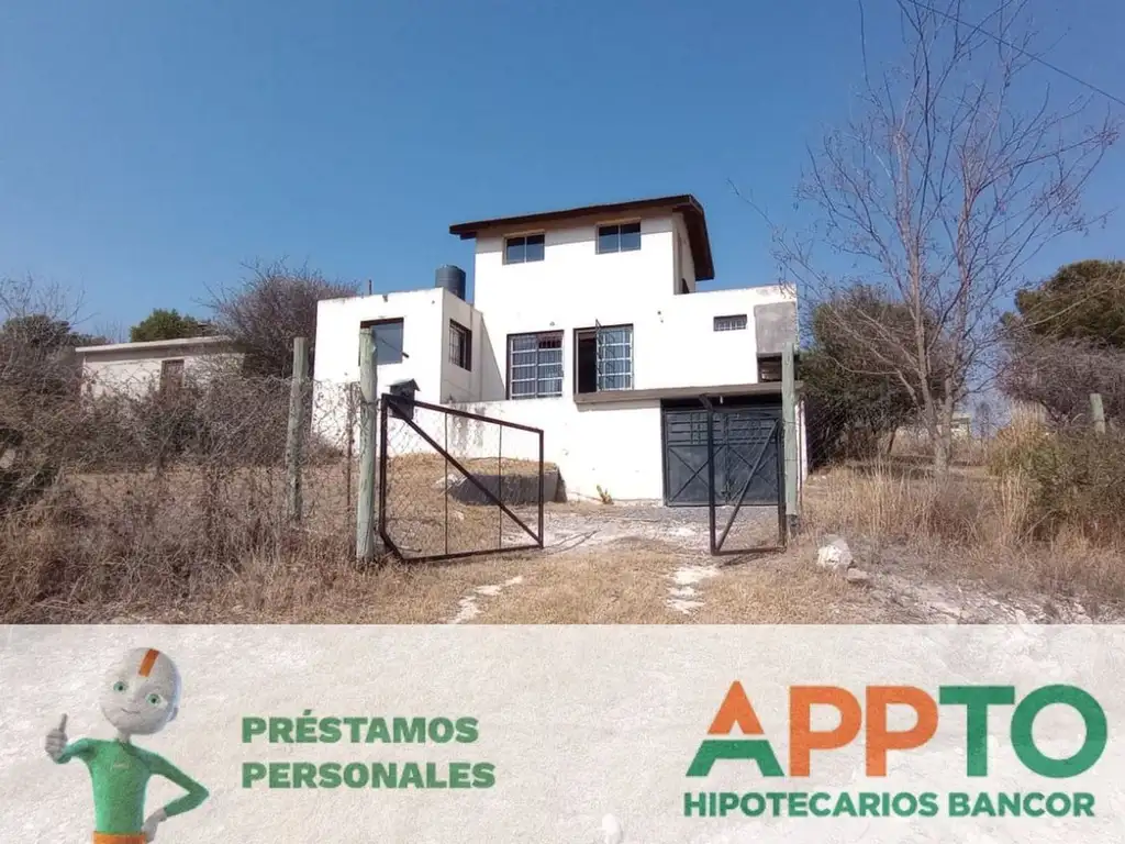 CASA 2 DORMITORIOS EN VILLA GIARDINO APTO BANCOR