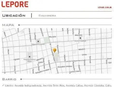 Lote - Venta - Argentina, Capital Federal - MÉXICO 2600