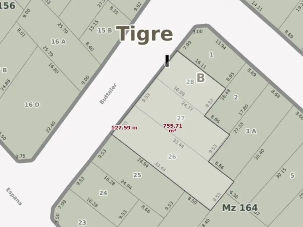 Terreno Lote en Venta en Tigre Centro