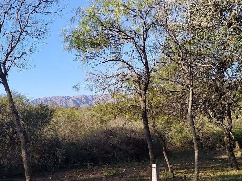 Venta de terreno en Las Chacras - Valle de traslasierras