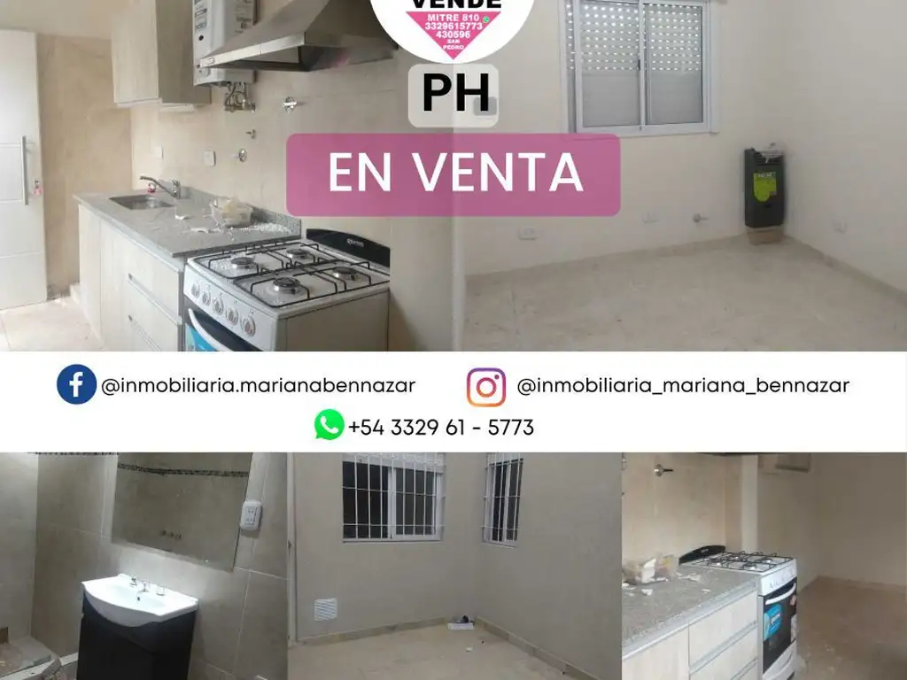 CASA EN VENTA - PH - SAN PEDRO