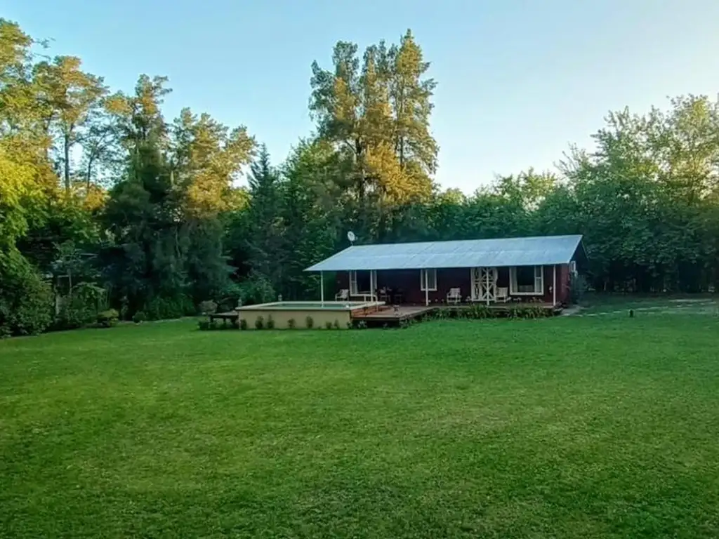 Alquiler temporario de cabaña amueblada en Areco