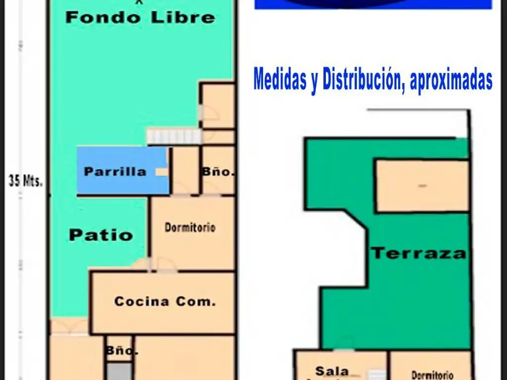 5 Amb. Fondo 12M Cochera y Terraza Ideal P/Construir 9Pisos