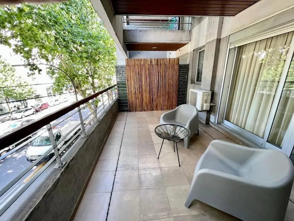 Departamento en alquiler temporario con balcon- Almagro