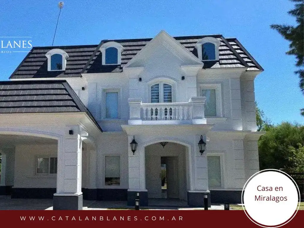 CASA ESTILO FRANCES EN VENTA MIRALAGOS CC GOLF & SPA