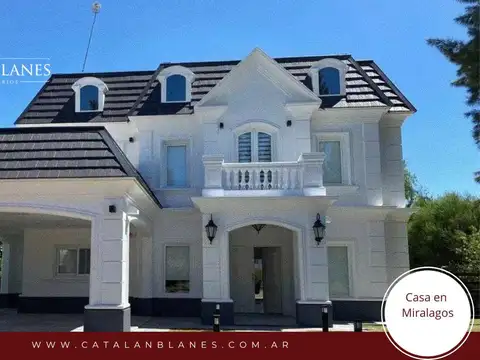 CASA ESTILO FRANCES EN VENTA MIRALAGOS CC GOLF & SPA