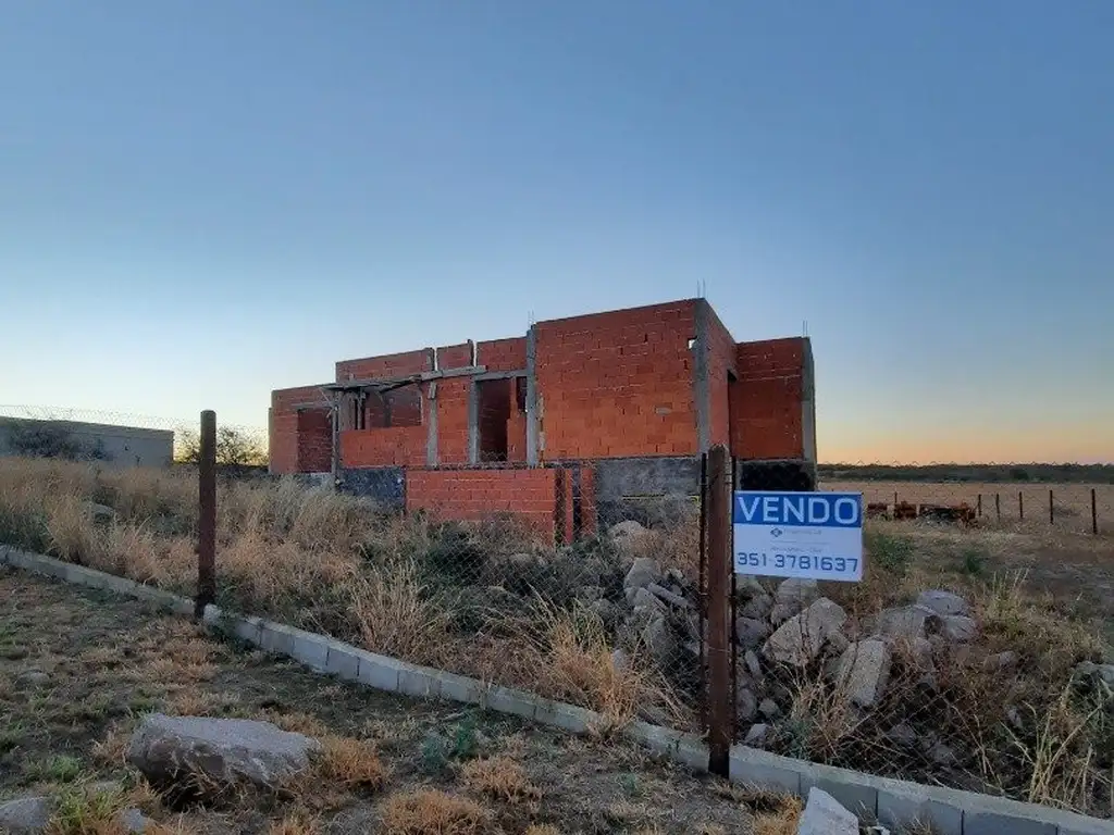 VENTA-LOTE MAS CASA EN CONSTRUCCIÓN-SINSACATE