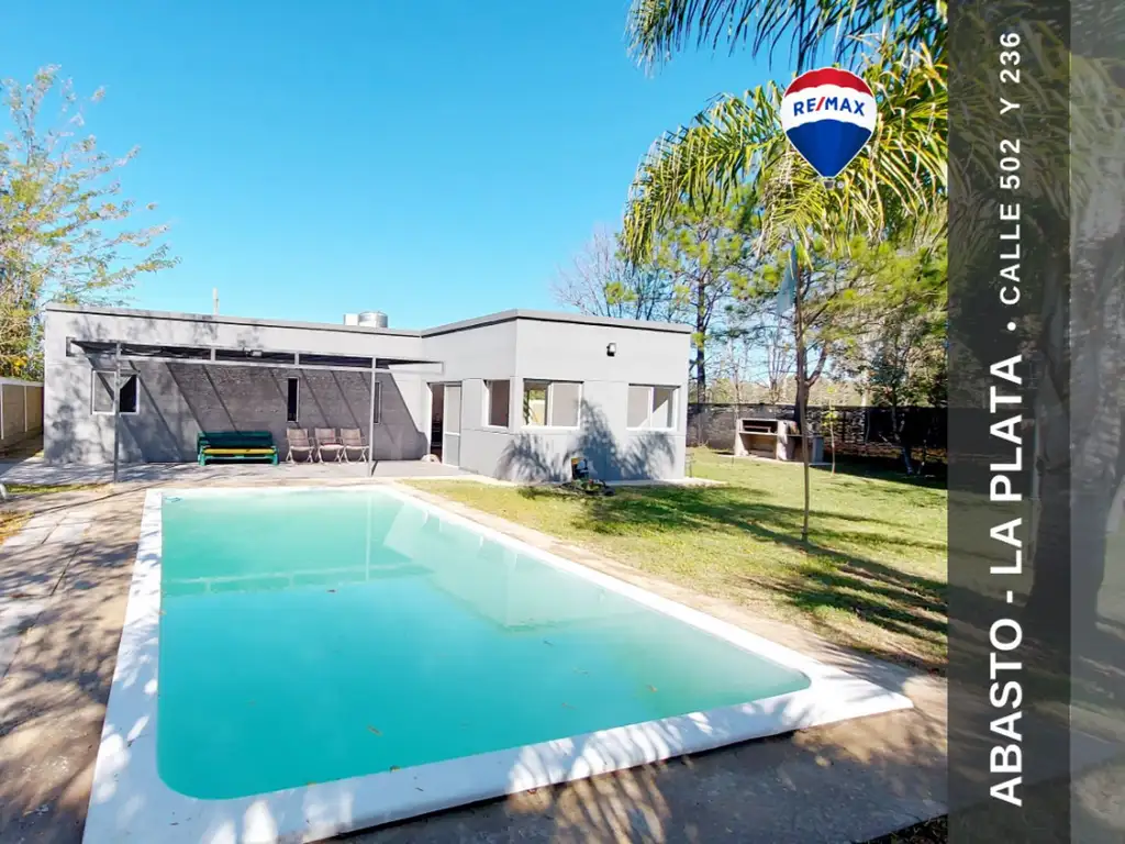 VENTA/PERMUTA CASA QUINTA PISCINA ABASTO LA PLATA