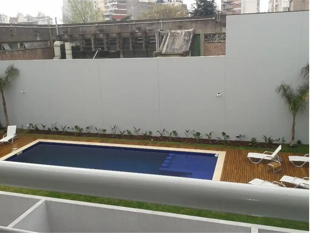 Excelente monoambiente  divisible con balcon terraza