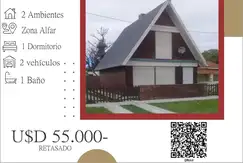 Duplex 2 amb. distribuido en 2 plantas,todos los servicios.