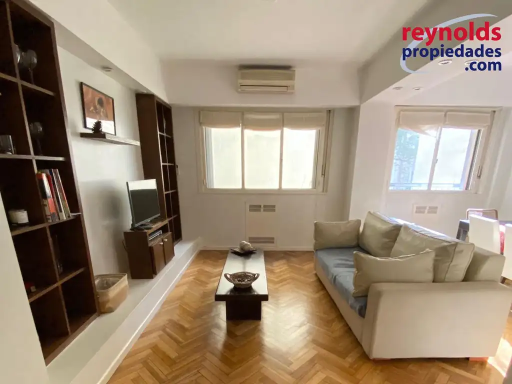 ¡Alquiler temporario, con 62 m2 y  2 dormitorios, lavarropa, lavavajilla en pleno Recoleta!