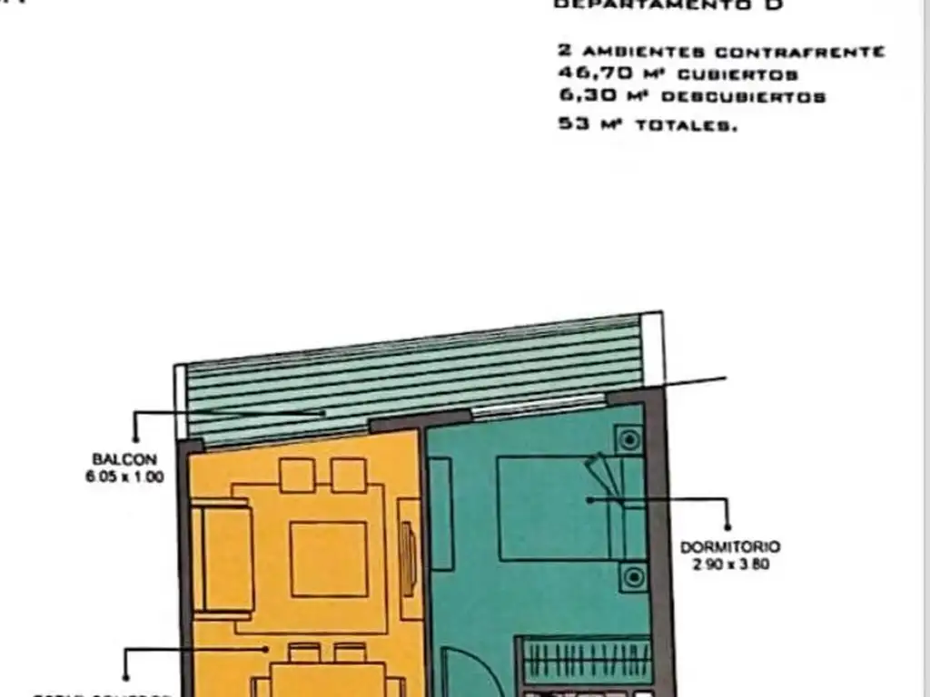 Venta Departamento 2 Ambientes Belgrano Amenities Cochera