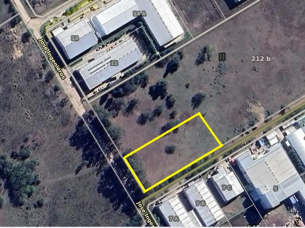 Fraccion Industrial de 3.841  m² - Burzaco