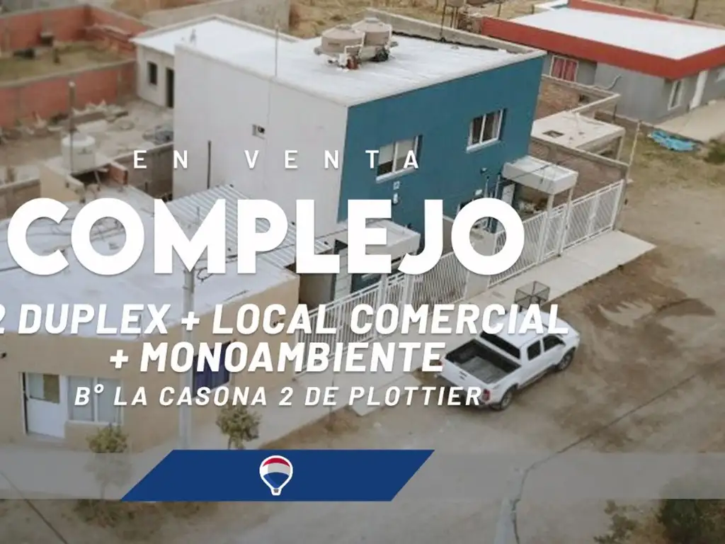 VENTA COMPLEJO CASAS Y LOCAL COMERCIAL