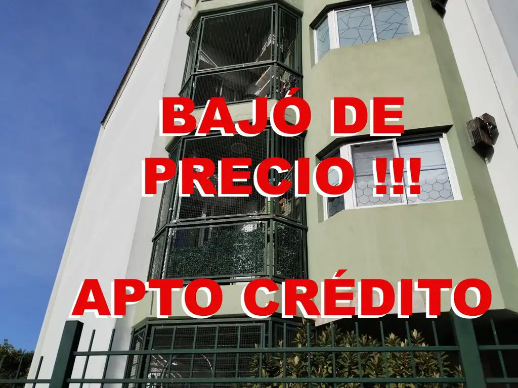 APTO CRÉDITO    DEPARTAMENTO 3 AMBIENTES EN 1° PISO CON VISTA ABIERTA -