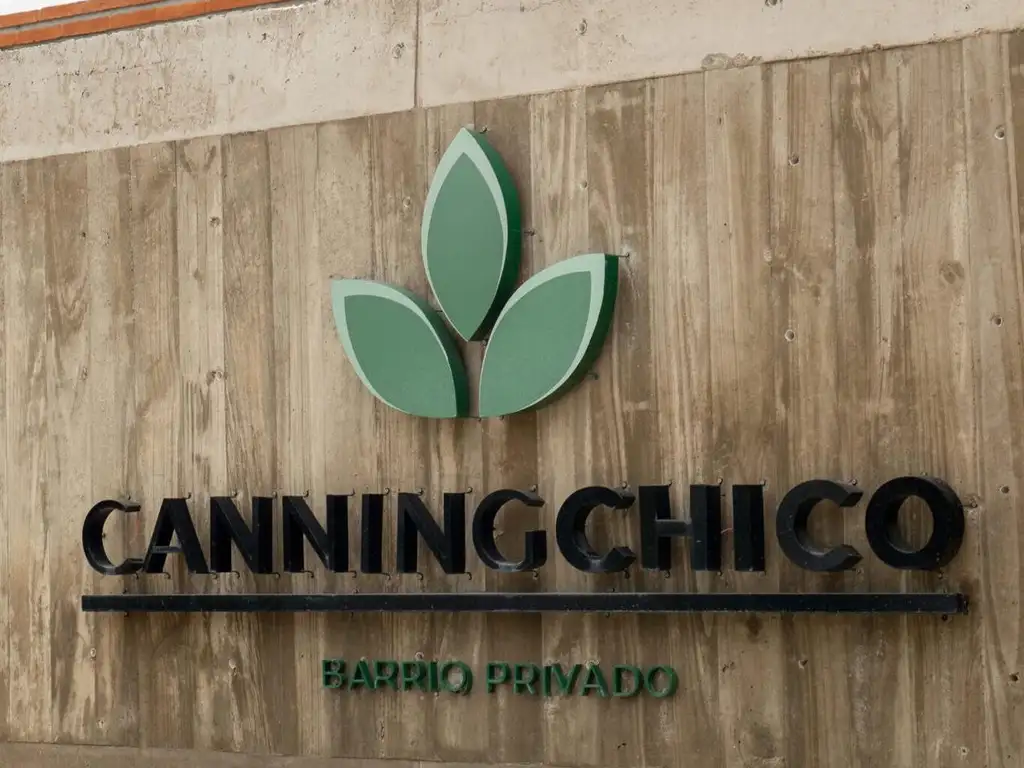 LOTE EN VENTA DE 605 M2 EN BARRIO PRIVADO "CANNING CHICO"