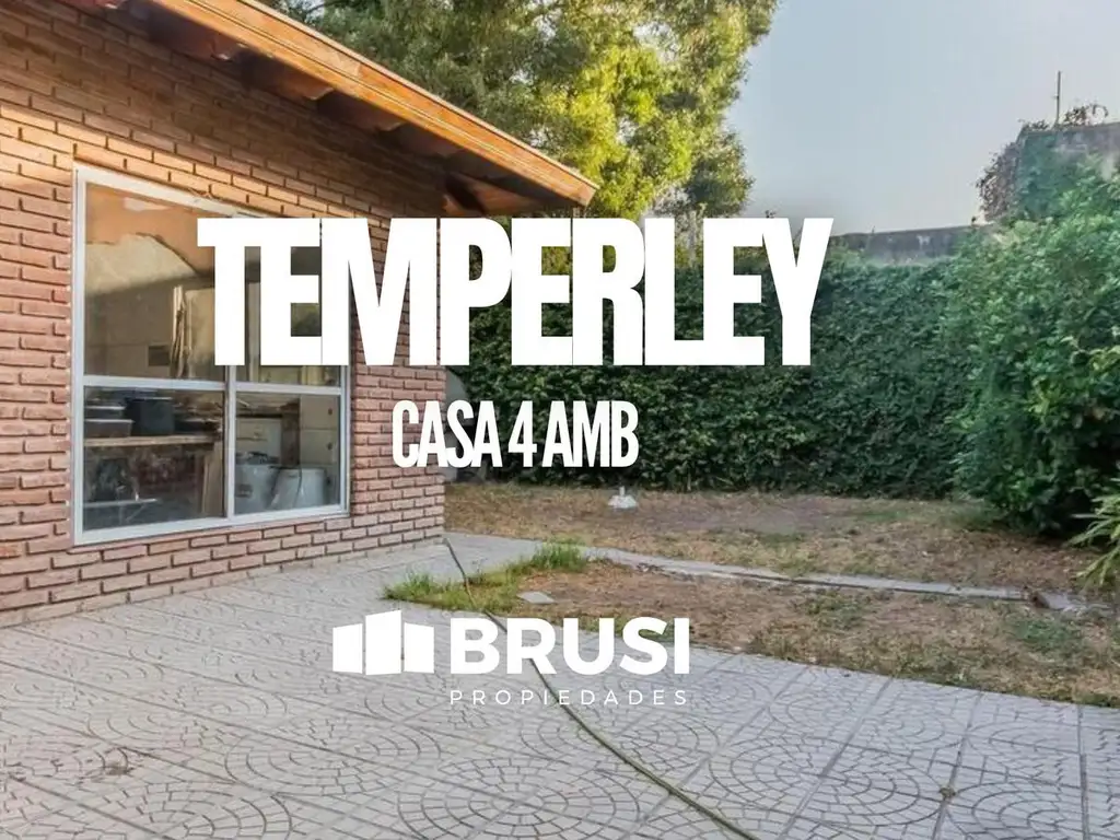 Casa  4 ambientes en Venta en Temperley - Lomas de Zamora