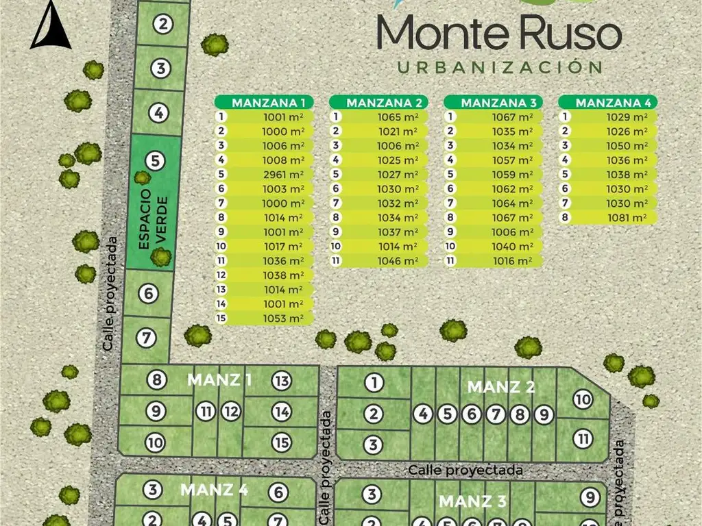 PRE-VENTA LOTEO “MONTE RUSO” EN LOS MOLLES