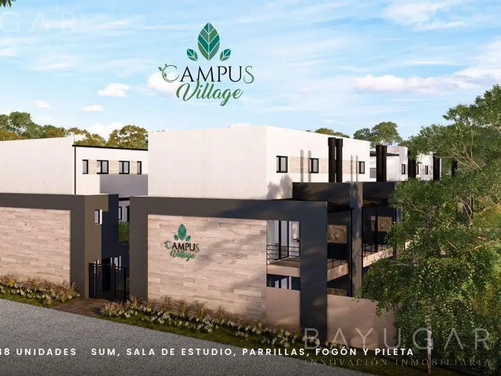 Venta Departamentos - Emprendimiento  con Financiamiento - Campus Village / PILAR