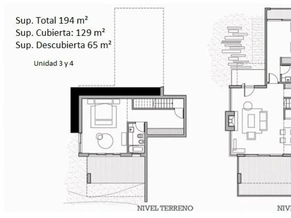 Vende apartamento de 2 dormitorios con terraza en Punta Ballena