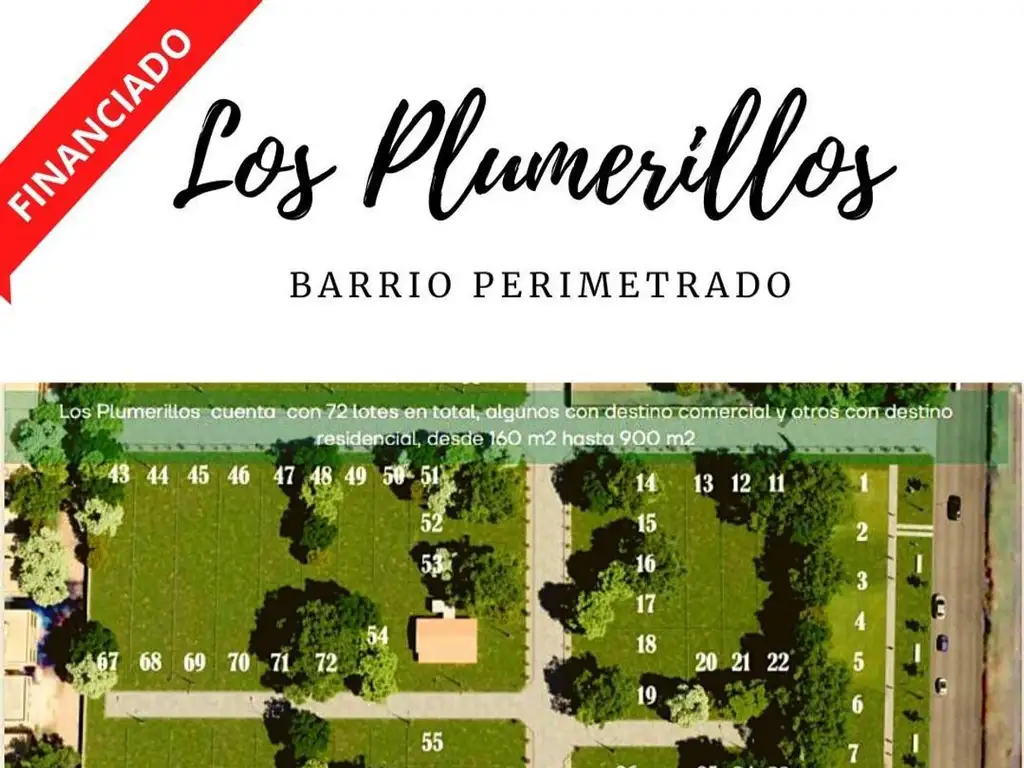 Excelente lote de 246 metros en barrio perimetrado