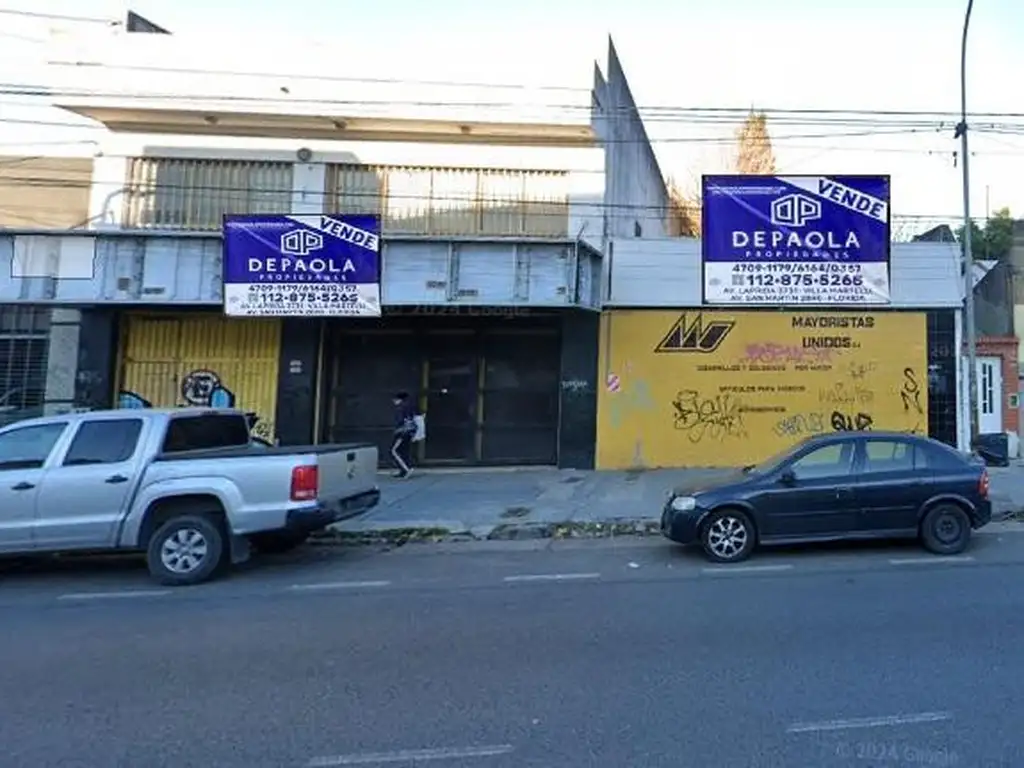 Venta Local Comercial sobre ruta 8 - Avenida Balbin 2100 - Lote doble frente - 1200m2 - San Martin -