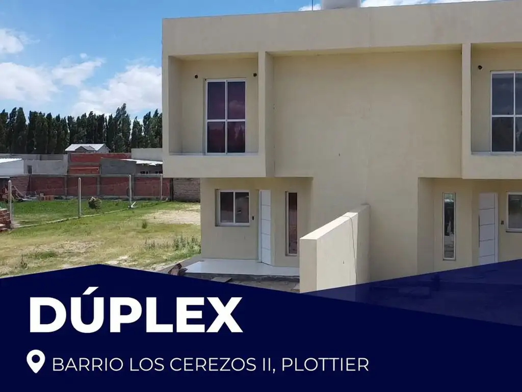 Venta Dúplex 2 Dormitorios Los Cerezos II Plottier