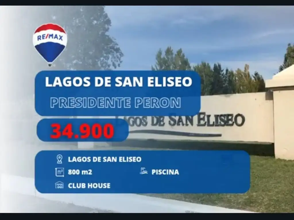 LOTE EN VENTA EN LAGOS DE SAN ELISEO