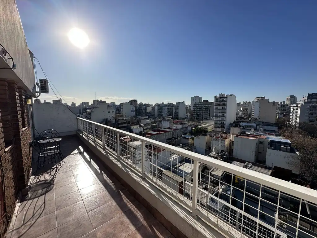 2 Ambientes 55m2 Palermo Soho C/ Balcón Terraza y Lavarropas