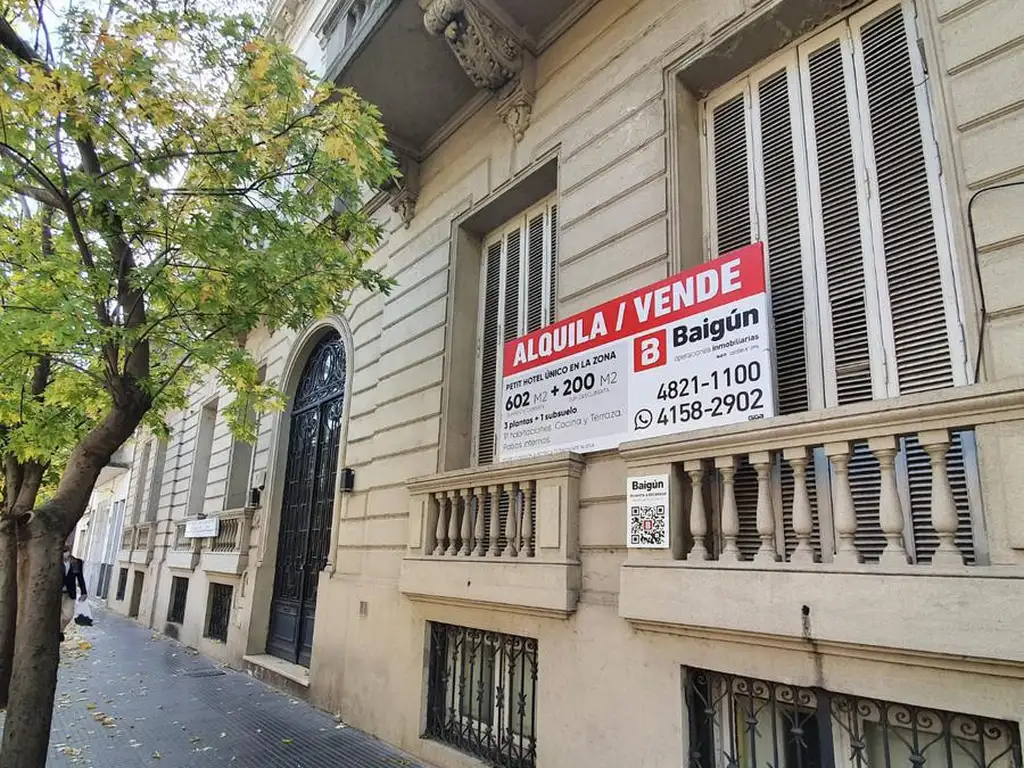 PETIT HOTEL en Palermo Soho.  VENTA CON RENTA