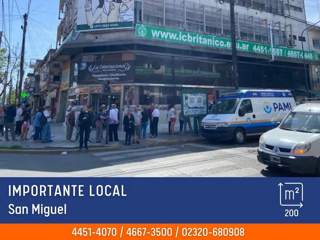 Local - Venta - Argentina, San Miguel - Av. Dr. Ricardo Balbín 897