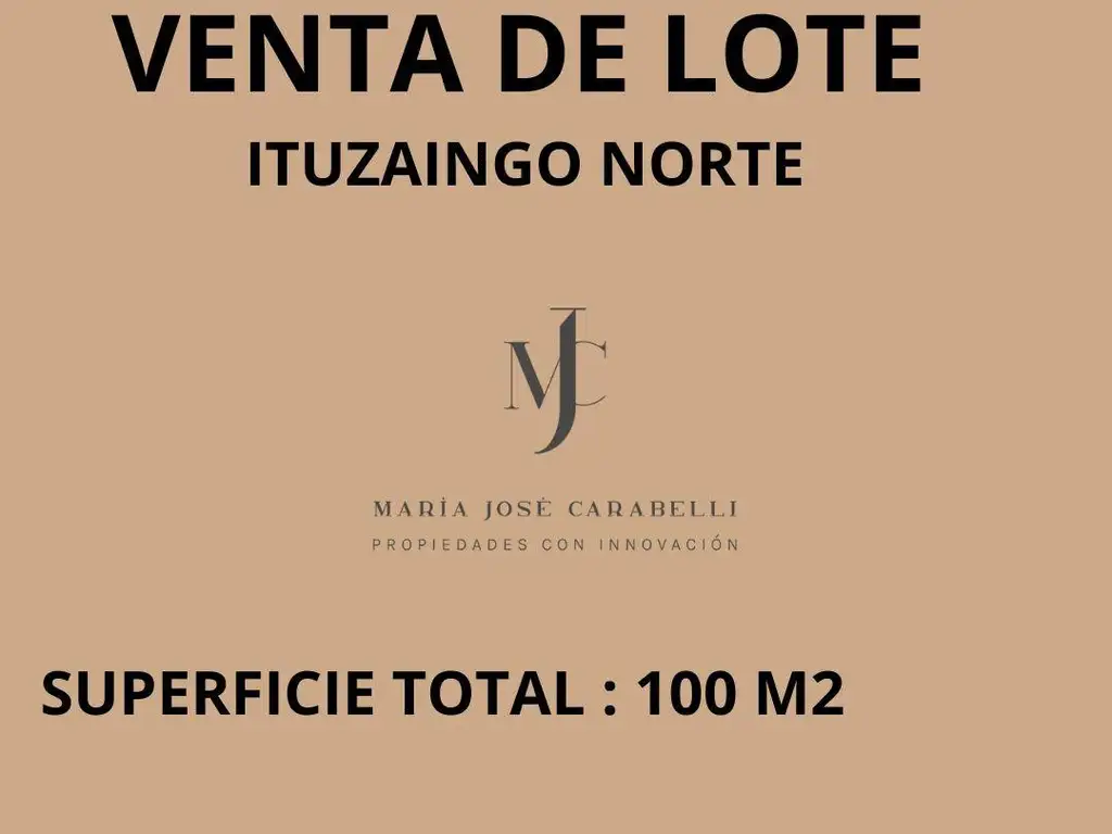 VENTA DE LOTE EN ITUZAINGO CENTRO