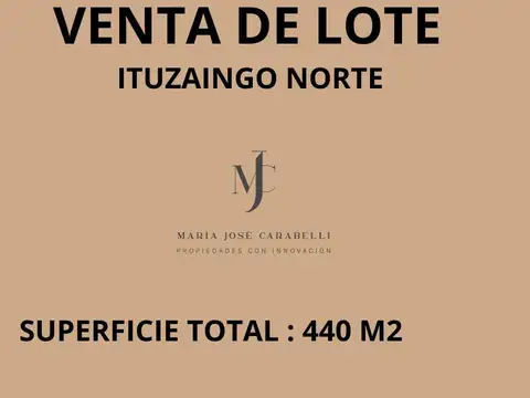 VENTA DE LOTE EN ITUZAINGO CENTRO