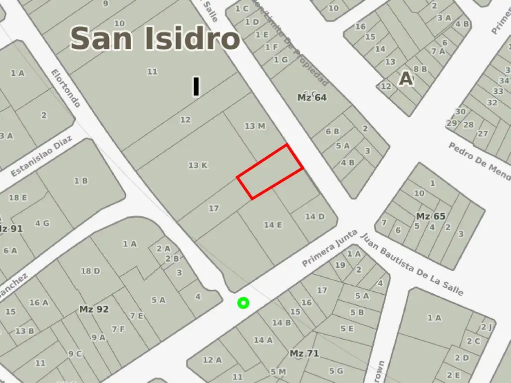 Terreno en VENTA - Barrancas de San Isidro