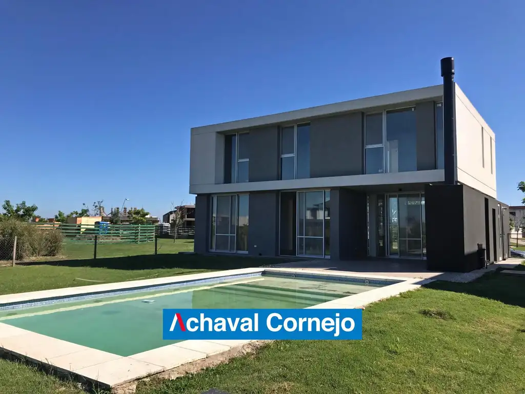 VENTA casa en el barrio Ceibos, Puertos (3 dormitorios, jardin y pileta)