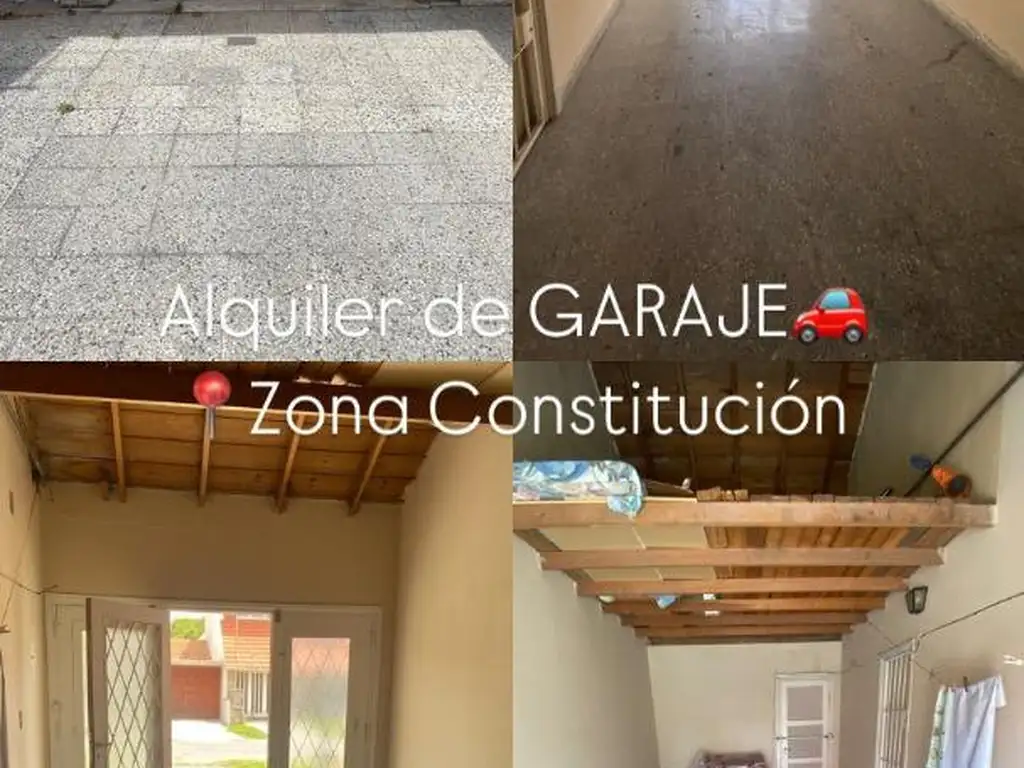 Garaje en alquiler en zona Constitución