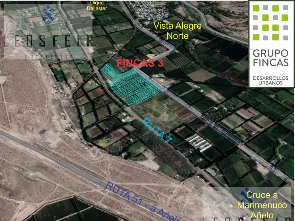 VENTA LOTES FINCAS DE VISTA ALEGRE 3 RUTA 7- FINANCIACION EN PESOS