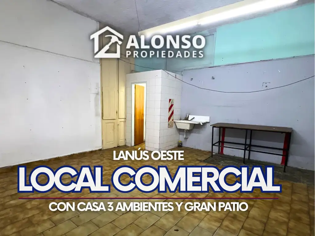 LOCAL COMERCIAL EN VENTA EN LANUS