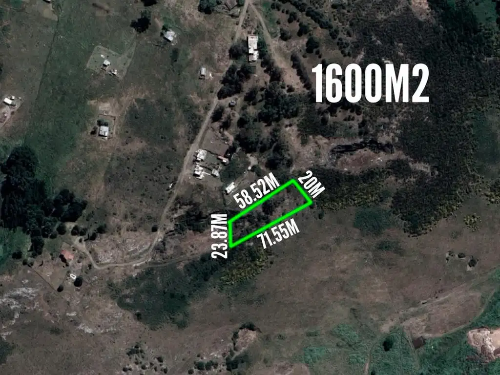 Terreno en venta - 1600mts2 - Tandil