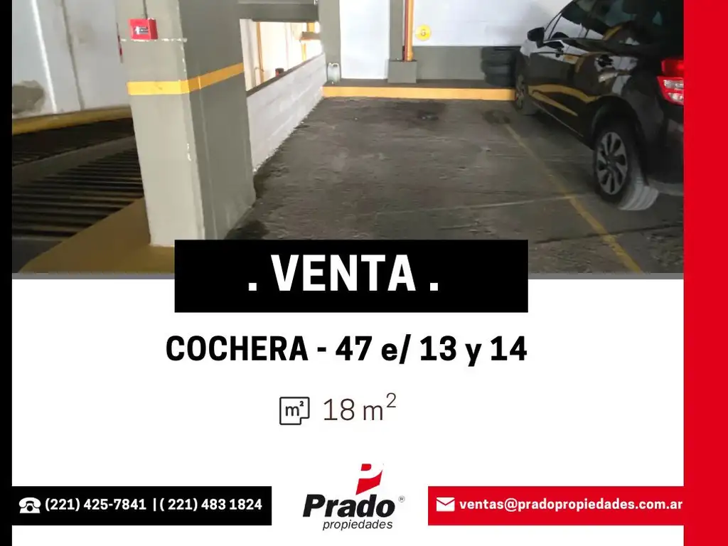 IMPERDIBLE COCHERA CUBIERTA EN VENTA - OPORTUNIDAD