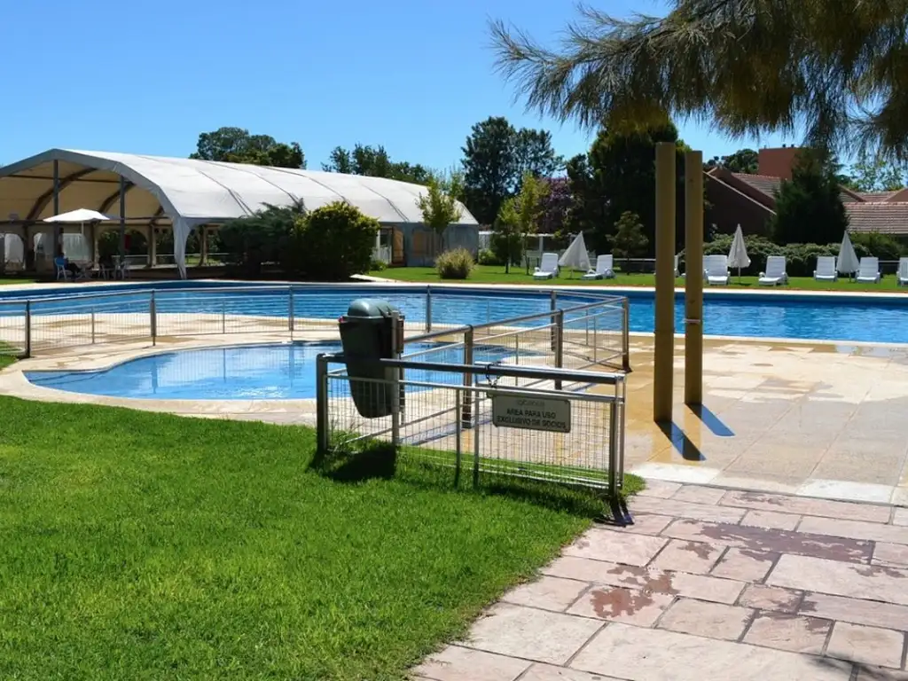 Áreas comunes sum, piscina, gimnasio, club-house, juegos en Los Cardales Country Club