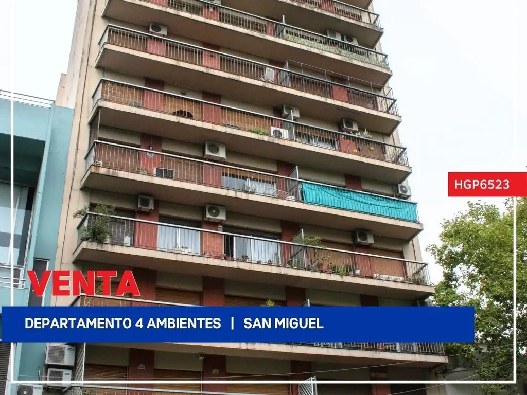 Departamento - Venta - Argentina, San Miguel - Domingo Faustino Sarmiento 1400