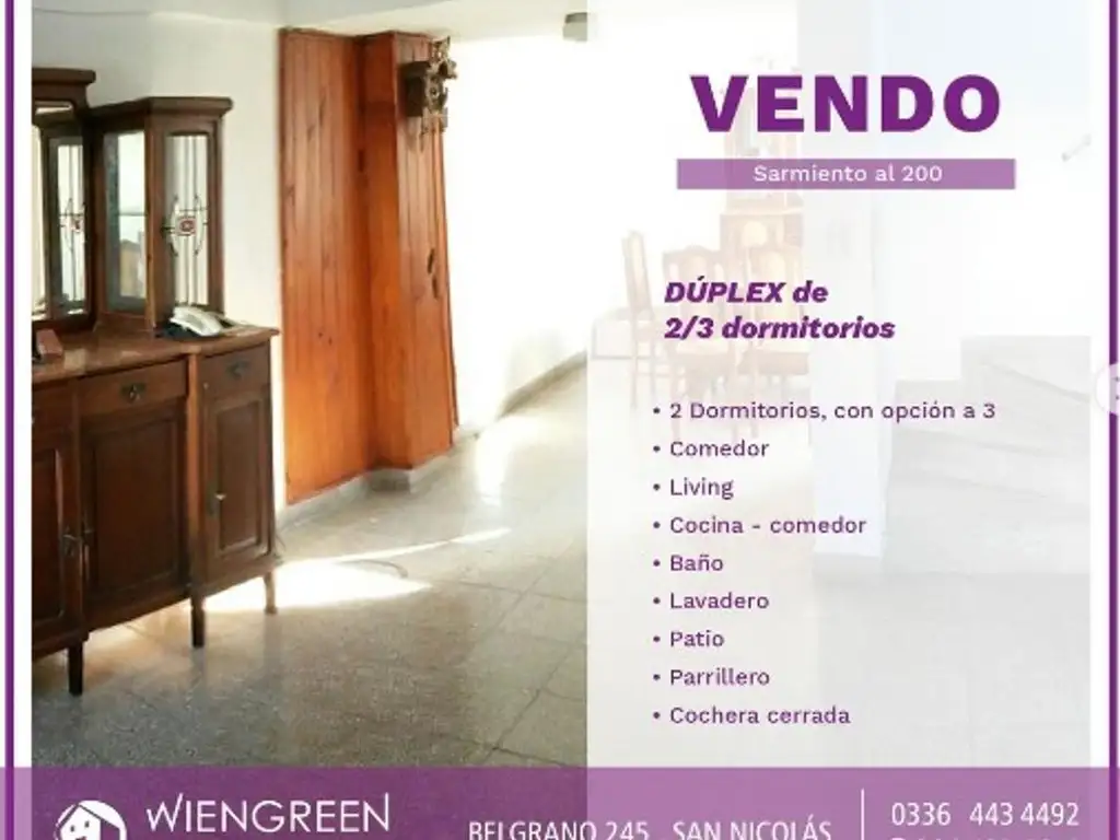 Vendo Duplex Centrico