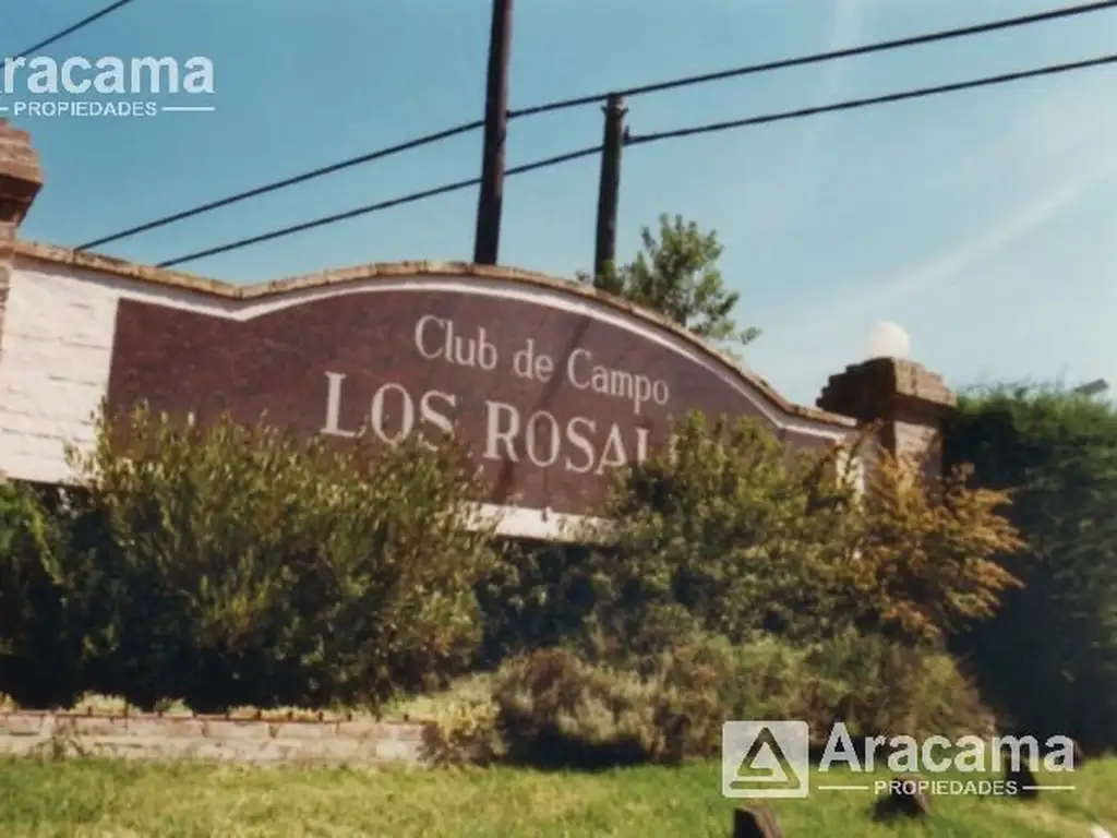 LOTE en VENTA en Los Rosales - Canning