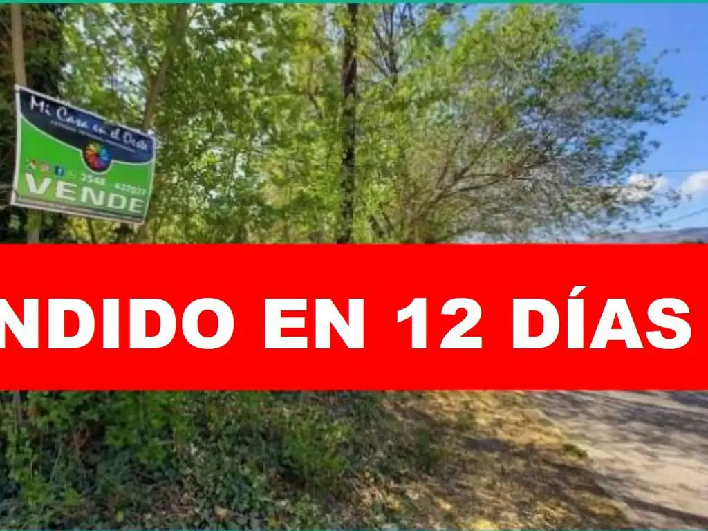 USD 8.900! VENDO Lote de Terreno - Villa Giardino Centro - Córdoba